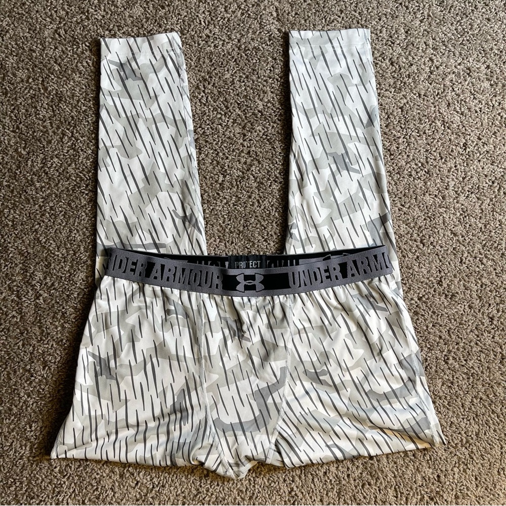 Under Armour leggings XL gym athleisure fitness women stretch workout athletic